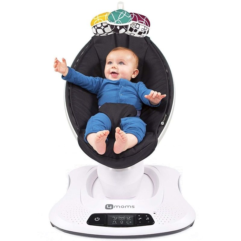 4moms mamaRoo4 Infant Seat - Black Classic
